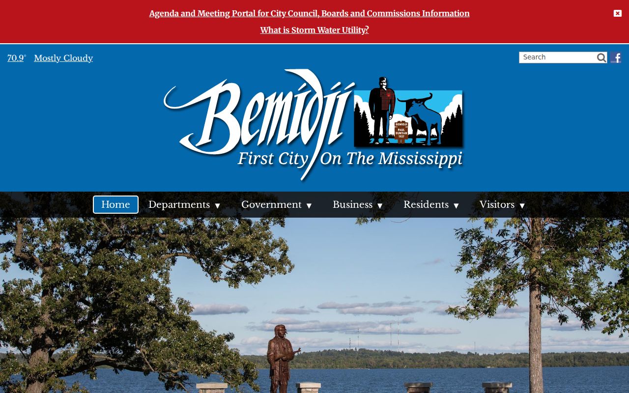 Bemidji court records city government reference