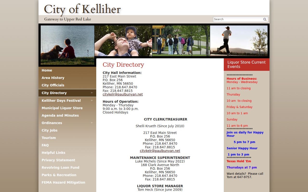 Kelliher court records city hall contact
